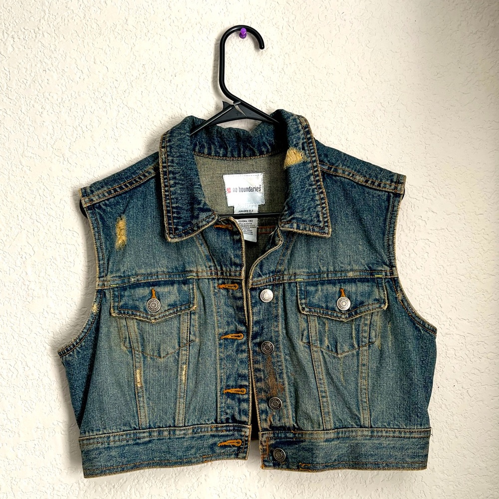 Blue Jean Vest